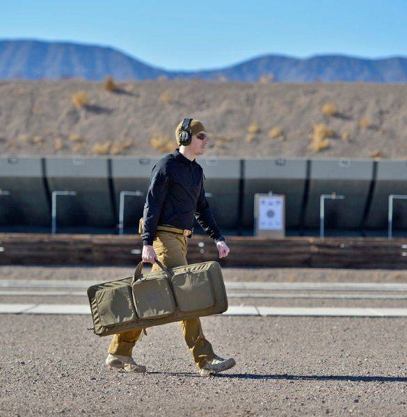 DUPLA FEGYVERES TÁSKA - CORDURA® - Helikon-Tex® - MULTICAM®