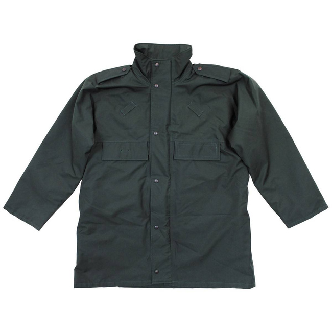 GB ESŐKABÁT - "POLICE" - BÉLÉS NÉLKÜL - ZÖLD - KATONAI TÖBBLET - HASZNÁLT