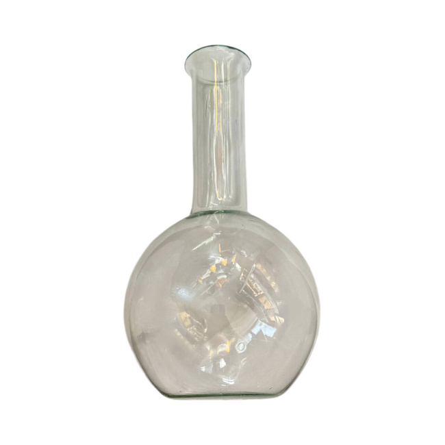 PALACK, IZZÓ, LABORATÓRIUMI FŐZŐPOHÁR - ORVOSI TÉGELY - VINTAGE - 1980-ES ÉVEK - ÁTLÁTSZÓ - ROMÁN HADSEREG KATONAI FELESLEG - JÓ ÁLLAPOTBAN VAN