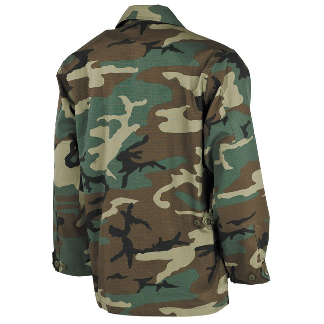 US BDU Field Jacket, Rip Stop, Woodland