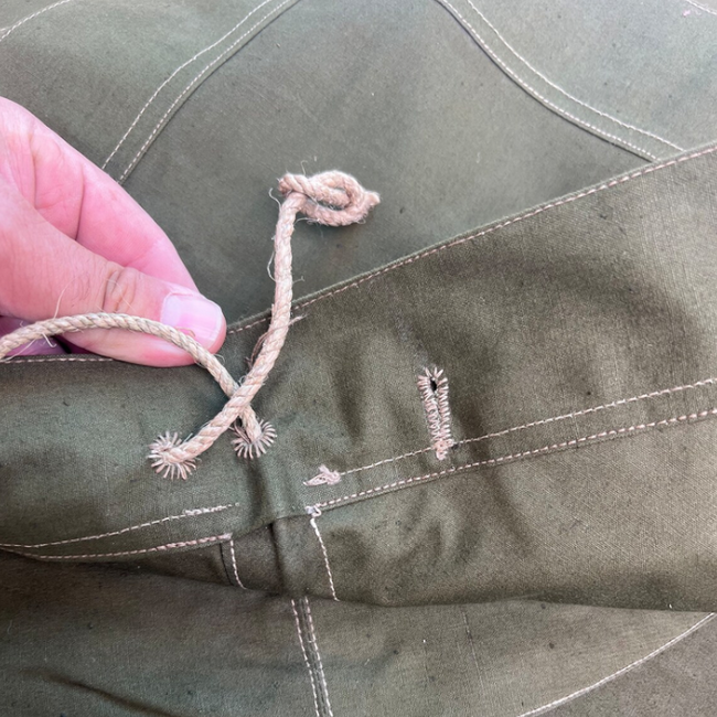 Sátorlap, ritka modell 1957-ből - halványzöld - 1.80x1.80m - Román hadsereg felesleg - Mint új