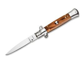 "SICILIAN NEEDLE OLIVE WOOD" ZSEBKÉS - BOKER