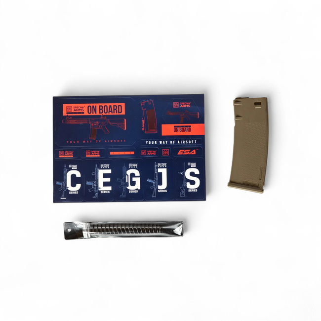 ASG Karabély Replika – SA-F01 FLEX GATE X-ASR – Specna Arms – SPE-01-040552 – FélhomokszínűASG Karabély Replika – SA-F01 FLEX GATE X-ASR – Specna Arms – SPE-01-040552 – Félhomokszínű