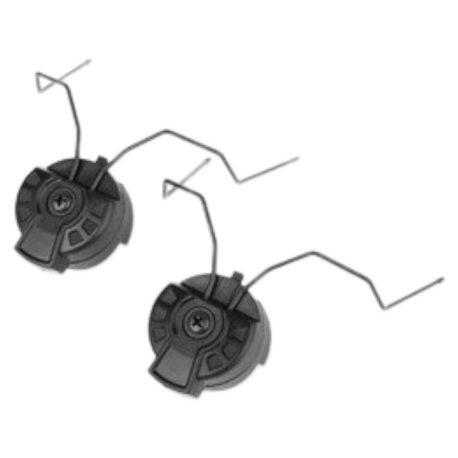 FÜLVÉDŐ ADAPTEREK KÉSZLET M12 - EXFIL - EARMOR - FEKETE