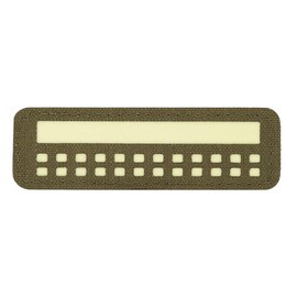 ZÁSZLÓ JELVÉNY (mini téglalap) - 25 x 80 mm - LASER CUT - RANGER ZÖLD/GID - M-TAC