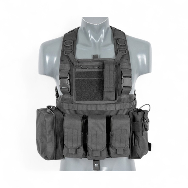 Tactical vest - Force Recon Harness BK - Black - 8FIELDS