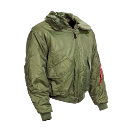 CWU bomber jacket - Green - M-Tramp