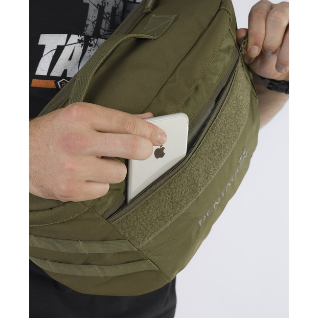 TAKTIKAI TÁSKA - 8.5 L - "TELAMON" - Pentagon®  - OLÍVA ZÖLD