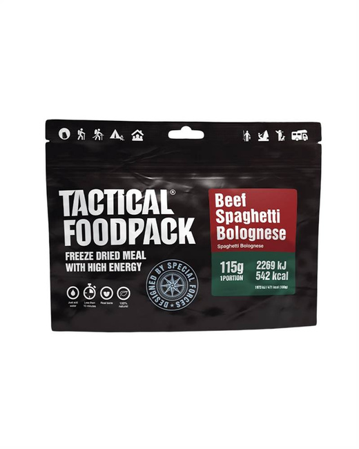 TAKTIKAI FOODPACK® BOLOGNAI SPAGETTI MARHAHÚSSAL