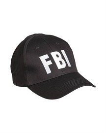 FBI Baseball sapka, Fekete
