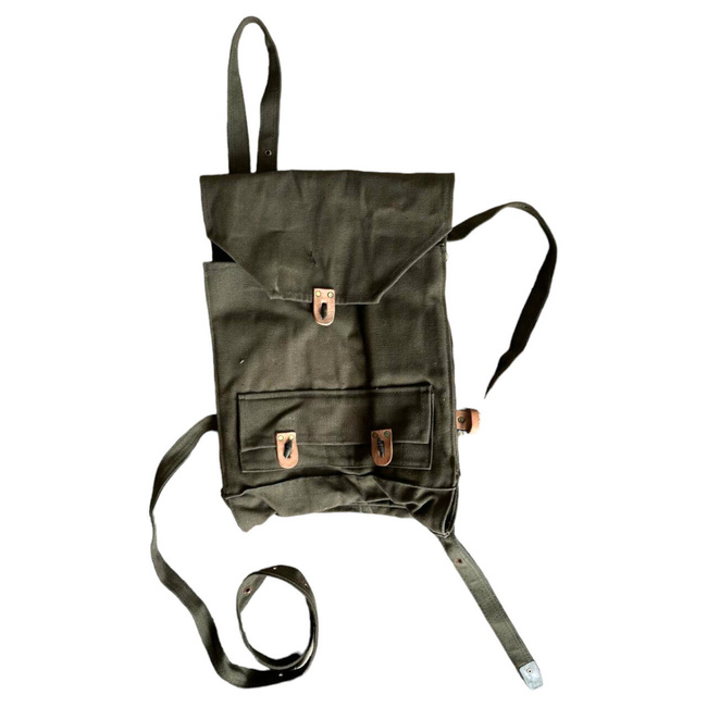 KATONAI TÁSKA - RÓMAI HADSEREG - OD ZÖLD - JÓ ÁLLAPOTBAN