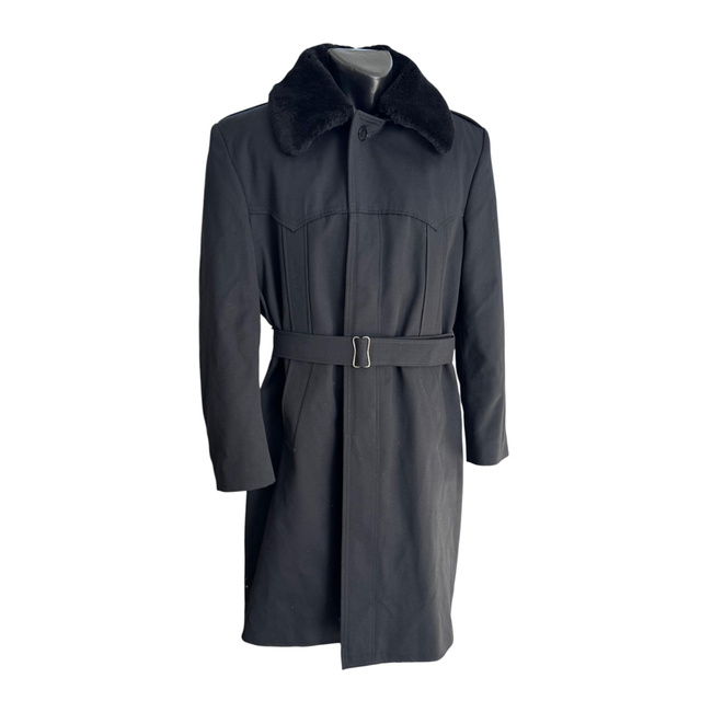 TISZT KATONAI HOSZU GABONA KABAT - VINTAGE, 1980-AS ÉVEK - BOLGÁR HADSEREGI HADIANCI - FEKETE - JÓ ÁLLAPOTBAN