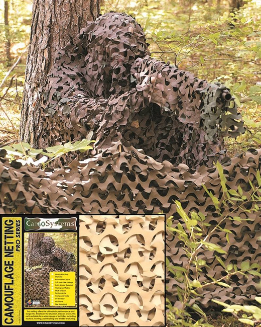 ÁLCÁZÓ HÁLÓ - "PRO CRAZY CAMO" - Mil-Tec® - DESERT - 2.4 x 3 M