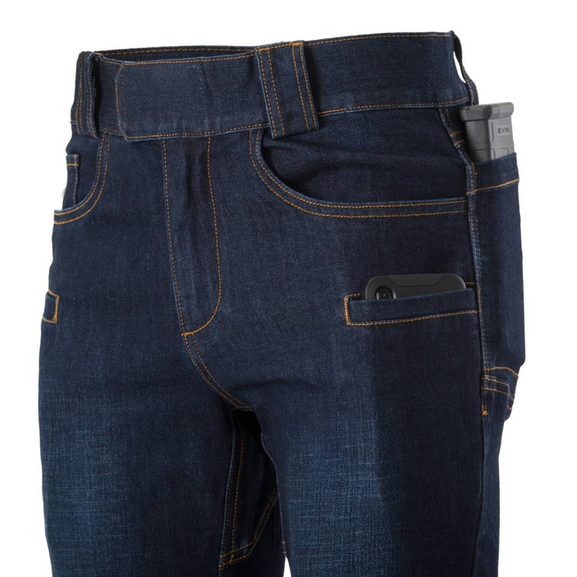 GREYMAN TACTICAL JEANS SLIM - DENIM MID - Helikon-Tex