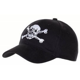 BASEBALL CAP "SKULL" - BLACK