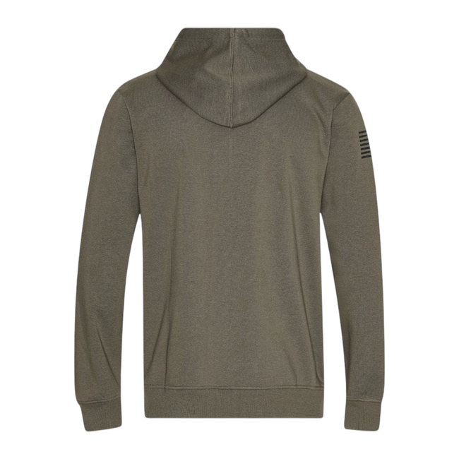 WX URBAN ZIP-UP KAPUCNIS PULÓVER - SAGE ZÖLD - OD ZÖLD WX/WILEY X