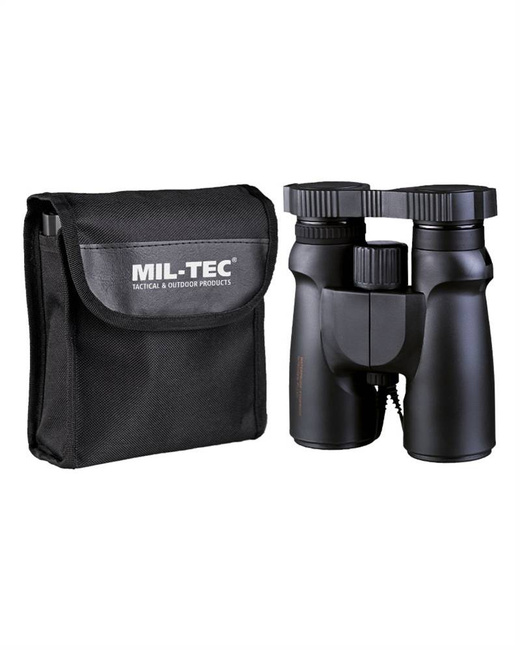 WATERPROOF BINOCULAR - 8x42 - BLACK - Mil-Tec®