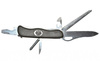 GERMAN ARMY O.D. ONE-HAND OPENER POCKET KNIFE USED