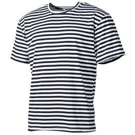 MFH® RUSSIAN NAVY T-SHIRT, SHORT-SLEEVED - WHITE-BLUE