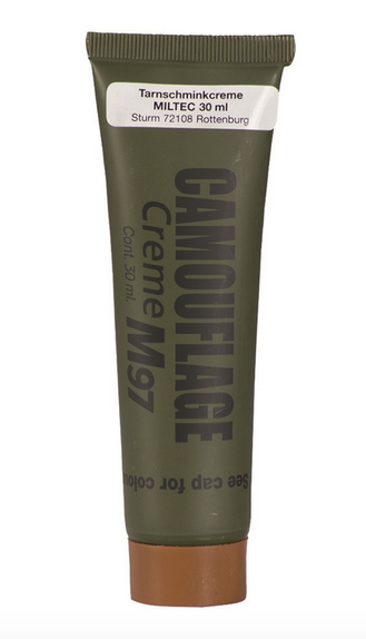 NATO FACE CAMOUFLAGE PAINT - 30 GRAMS TUBE - Mil-Tec® - BROWN