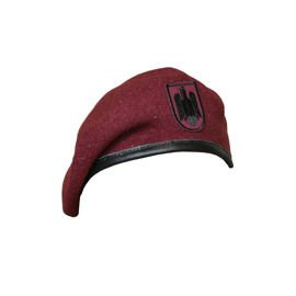 Bordeaux Beret with Insignia