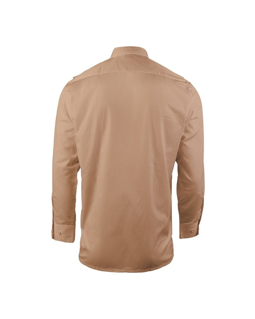 Khaki LONG SLEEVE SERVICE SHIRT