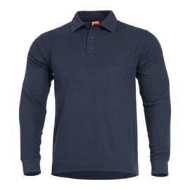 LONG SLEEVE POLO SHIRT - "ANIKETOS" - PENTAGON® - NAVY BLUE