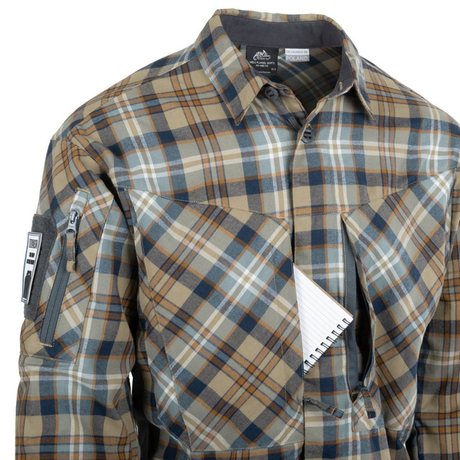 MBDU FLANNEL SHIRT® - GINGER PLAID - HELIKON