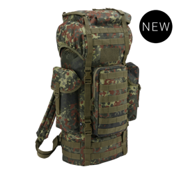 HÁTIZSÁK KAMPFRUCKSACK MOLLE - FLECKTARN - BRANDIT