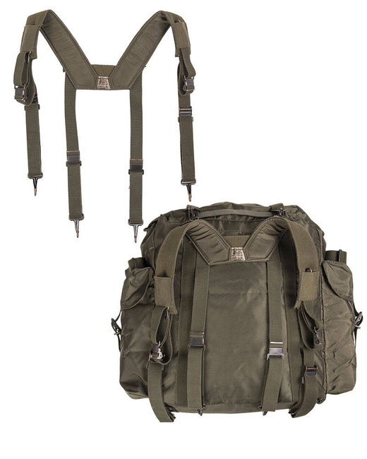 OSZTRÁK TAKTIKAI HÁTIZSÁK - PÁLYÁKKAL - OD - MINTHA ÚJ LENNE