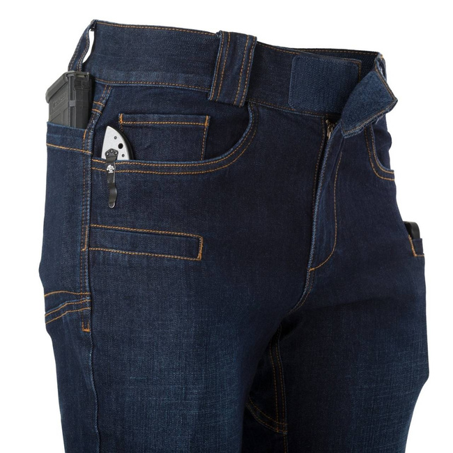 GREYMAN TACTICAL JEANS SLIM - DENIM MID - Helikon-Tex