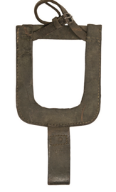 Leather Shovel Cover Used