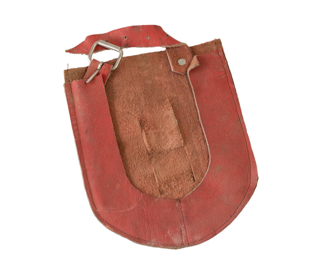 Leather shovel bags - various colors - Romanian Military Surplus
