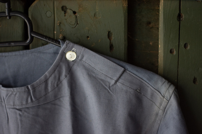 Hosszú ujjú ing - Román katonai felesleg - Szürke - Használt - használt