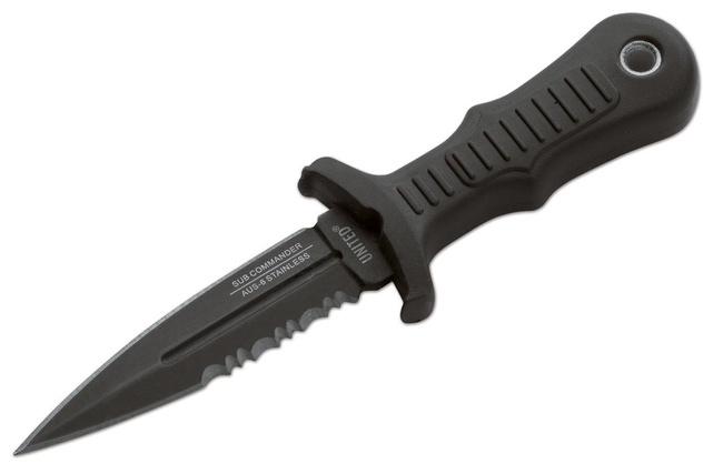 United Cutlery Sub Commander Black Serrated kés