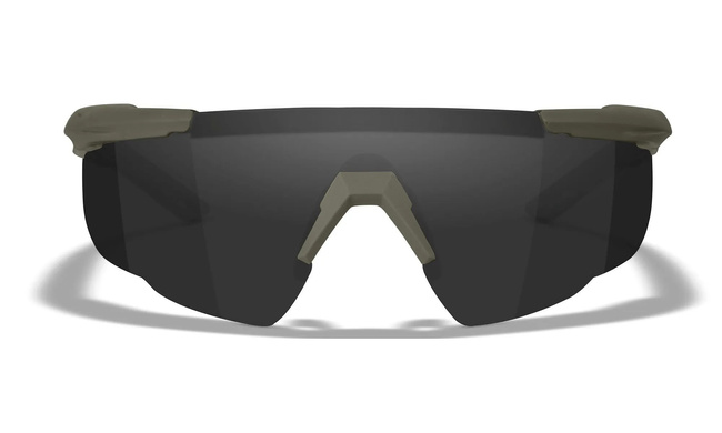 BALLISTIC SUNGLASSES - SABER ADVANCED - WILEY X - SZÜRKE/TISZTA/HALVÁNY ROSTOS - Matt OD zöld