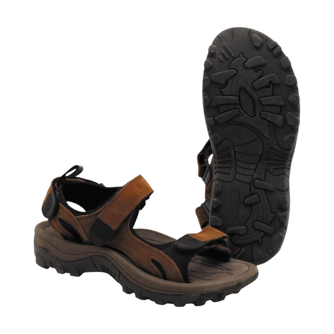  Szandál meleg időjáráshoz – Brit hadsereg katonai felesleg – Barna – Újszerű állapotú 