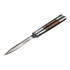 BUTTERFLY KNIFE BALISONG WOOD LARGE - MAGNUM BY BOKER