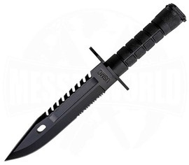 USMC M-9 Bayonet fix pengéjű kés, fekete - United Cutlery