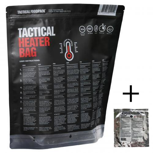 ÉTELMELEGÍTŐ ZSÁK TŰZFORRÁS NÉLKÜL - EGY ELEMMEL - TACTICAL FOODPACK®