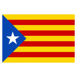 ZÁSZLÓ - 90 x 150 CM - KATALÓNIA (ESTELADA BLAVA) - ÚJ
