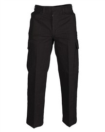 Black PREWASH MOLESKIN PANTS