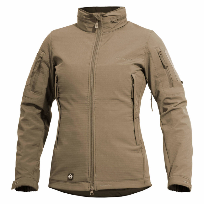 SOFTSHELL JACKET FOR WOMEN - ARTAXES - Pentagon - COYOTE