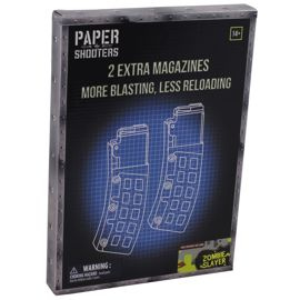 PAPER SHOOTERS, Kit, Magazine-Zombie-Say, 2 p/pack