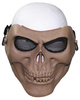 Face Mask, "skull",coyote, deco