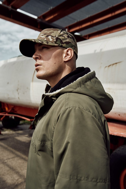 WINDBREAKER SHERPA - OLIVA - BRANDIT