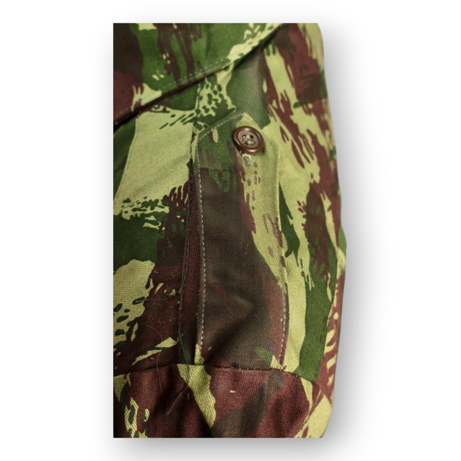 Hosszú Ujjú Ing – Portugál Hadsereg Katonai Felesleg – Lizard Álcázás – Újszerű