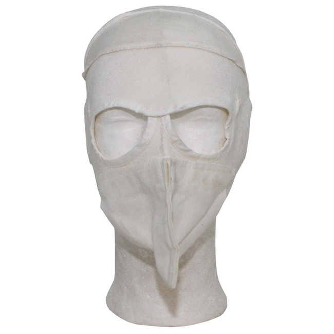 GB face mask, "Arctic MK2", white, like new