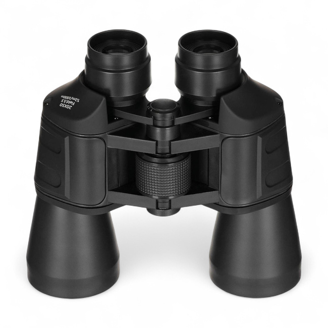 FOLDABLE BINOCULAR - 20 x 50 - PLASTIC POCKET - MFH® - BLACK