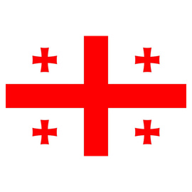 ZÁSZLÓ - 90 x 150 CM - GEORGIA - ÚJ